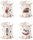 TOY'S DELIGHT napkin rings, 4-piece set