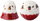 Salt and pepper shaker from the TOY'S DELIGHT collection