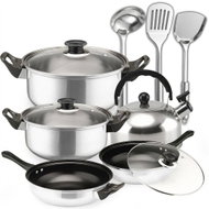 RETOO OR204 Cookware and Kitchen Accessories Set, 11 pieces - Cookware Set
