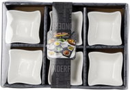 Empt Sada servírovacích misek, zakřivené, porcelánové, 6 ks - Bowl Set