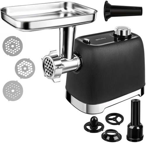 Ruhhy Elektrický mlýnek na maso s reverzním chodem a sítky - Meat Mincer - Main image