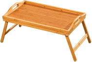 RealG RC-K-2599 Skládací bambusový podnos do postele - Tray