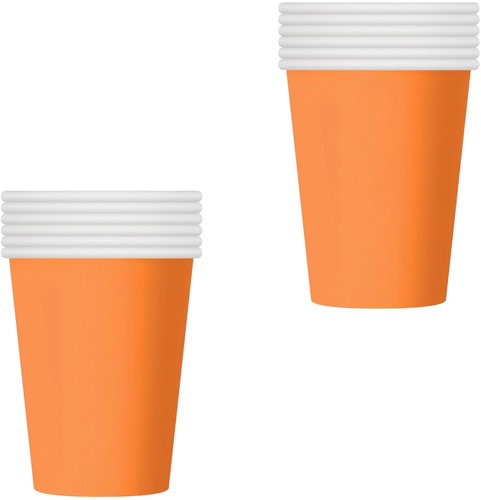 GoDan Kelímky oranžové, Halloween, 250 ml, 12 ks Main image GoDan Kelímky oranžové, Halloween, 250 ml, 12 ks - Drinking Cup - Main image