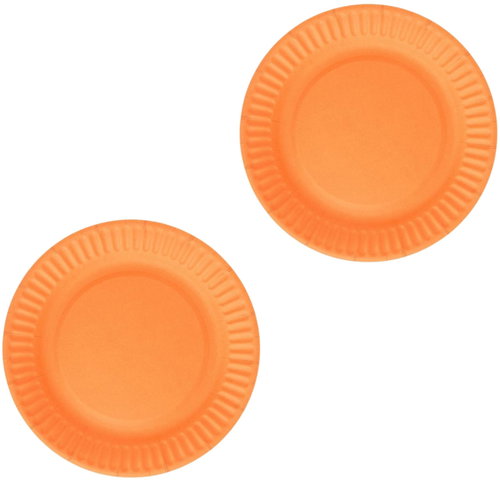 GoDan Talíře oranžové, Halloween, 18 cm, 12 ks Main image GoDan Talíře oranžové, Halloween, 18 cm, 12 ks - Set of Plates - Main image