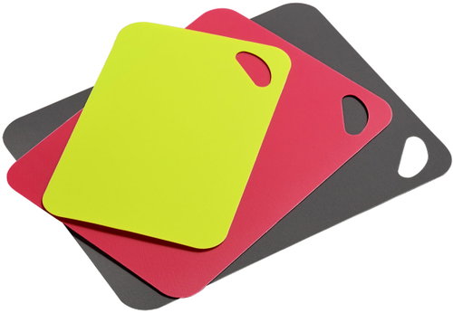 KESPER Set of Plastic Cutting Boards 38 × 29 cm, 3 pcs - Cutting Board - Main image
