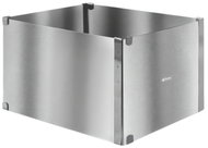 Ruhhy 27426 Adjustable Rectangular Cake Tin, Stainless Steel - Baking Mould