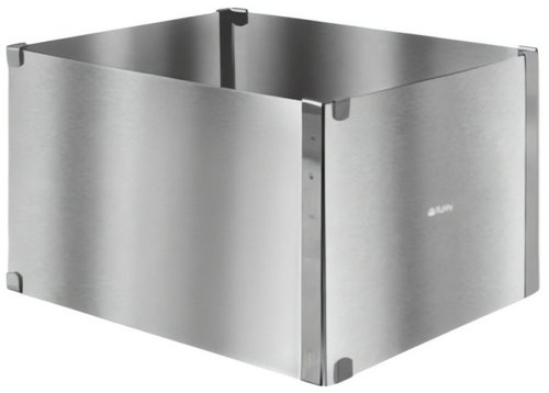 Ruhhy 27426 Adjustable Rectangular Cake Tin, Stainless Steel - Baking Mould - Main image