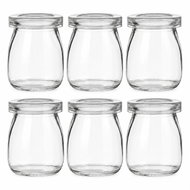 DuraHome Sklenice dezertní 100 ml s víčkem, 6 ks - Glass