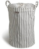 MÖVE Koš na prádlo Cotton s pruhy 35 × 50 cm, černo-bílý - Laundry Basket