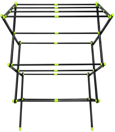 Gordon G1469 vertical folding clothes airer, 4 tiers, black - Laundry Dryer - Main image