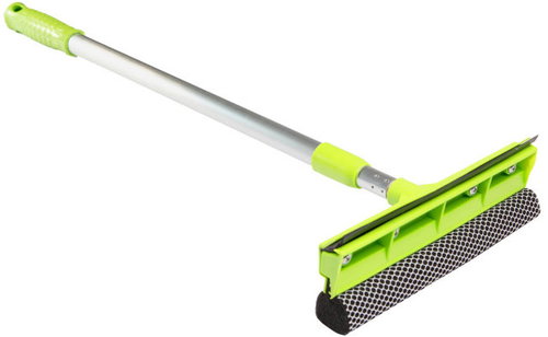 APT DA762 Teleskopická stěrka na okna s houbou, zelená - Window Squeegee - Main image