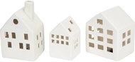 Home Styling Collection, Ceramic LED houses SCANDI, 3 light decoration - Decorative Lighting