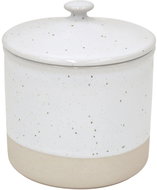 COSTA NOVA Fattoria Jar with lid, white, height 136 mm, diameter 121 mm - Storage Jar