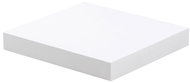 Homea Wall shelf made of MDF, 25 × 22,8 cm, white - Shelf
