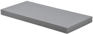Homea Wall shelf made of MDF, 50 × 22,8 cm, grey - Shelf