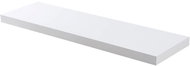 Homea Wall shelf made of MDF, 75 × 22,8 cm, white - Shelf