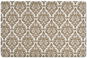 Prostírání Zeller Prostírání Vintage plastové hnědé 43,5 × 28,5 cm - Prostírání