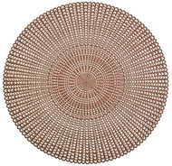 Prostírání Zeller Prostírání kulaté měděné plastové, průměr 41 cm - Prostírání