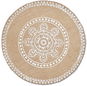 Prostírání Zeller Prostírání Mandala lněné, průměr 38 cm - Prostírání