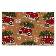 Home Styling Collection Coir Christmas mat 59 × 39 cm - Doormat