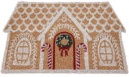 Home Styling Collection Gingerbread house doormat 59 × 39 cm - Doormat