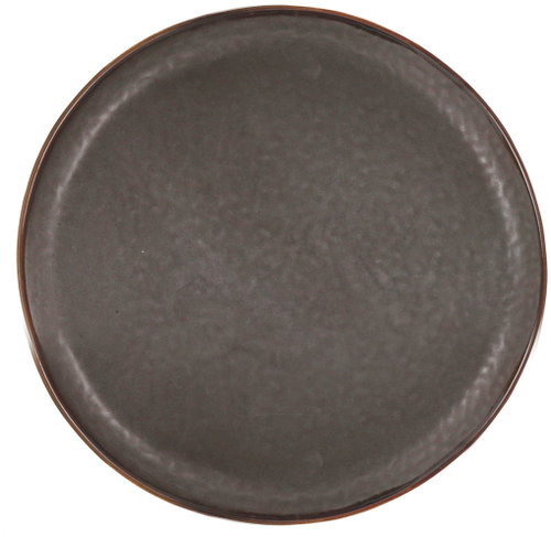Clay Keramický dezertní talíř Castano, průměr 19,5 cm, šedý/hnědý - Talíř - Hlavní obrázek