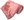 HOME ELEMENTS Microflannel blanket 150 × 200 cm, jacquard pattern, old pink