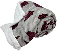 Home Elements Microflannel blanket with lamb, collection Patches - Blanket