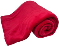 Home Elements Microflannel blanket, red, collection Paws - Blanket