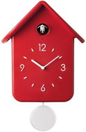 Fratelli Guzzini Home QQ Pendulum Cuckoo Clock, Red - Wall Clock