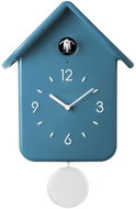 Fratelli Guzzini Home QQ Cuckoo Clock with Pendulum, Cerulean Blue - Wall Clock