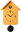 Pendulum Cuckoo Clock, Yellow