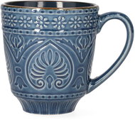 Homla Stoneware mug, dark blue, 400 ml, India - Mug