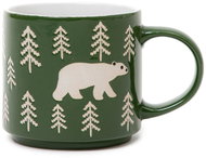 Homla Green mug with bear 350 ml, Avero - Mug