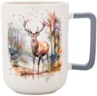 Altom Christmas porcelain mug 450 ml, Deer - Mug