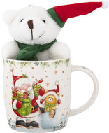 Altom Christmas gift set mug and teddy bear 400 ml - Mug