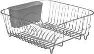 5five Simply Smart Dish Drainer, metal, grey, 36 × 32 × 13 cm - Draining Board