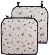 HOME ELEMENTS 40 × 40 cm, Květy, set 4 ks - Chair Cushion