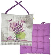 HOME ELEMENTS Quilted seat cushion 40 × 40, Lavender 2024 1 piece - Chair Cushion