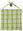 White and green checkered 1 piece