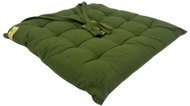 HOME ELEMENTS Quilted seat cushion 40 × 40, washable, green 1 piece - Pillow Seat