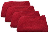 HOME ELEMENTS set 4 pcs, 38 × 38 × 45 cm, red - Chair Cover