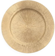 Homla Raggi Decorative plate gold, plastic, 33 cm - Placemat