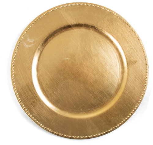 Homla Plate mat gold, plastic, 33 cm - Placemat - Main image