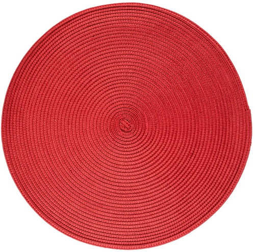 Altom Design Placemat round, 38 cm, red - Placemat - Main image