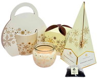 Home Elements ARÔME Christmas gift set - mug, tea and candle Snowflakes - Gift Set