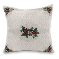 Home of Christmas Mistletoe and holly 45 × 45 cm - Pillowcase