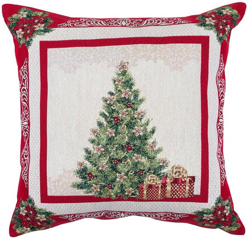 Home of Christmas Tree with presents 45 × 45 cm - Pillowcase - Main image