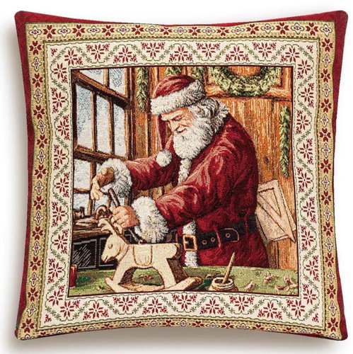 Home of Christmas Santa's Workshop 45 × 45 cm - Pillowcase - Main image
