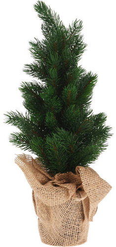 Home Styling Collection, Artificial tree in jute pot, 45 cm - Christmas Tree - Main image